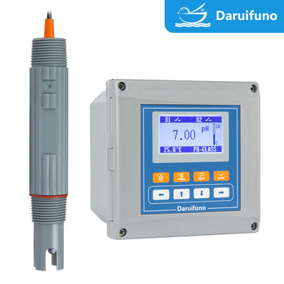 RS485 على الإنترنت جهاز التحكم في مقياس درجة الحموضة ORP مع وظيفة تسجيل البيانات للمياه