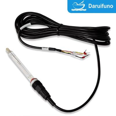 0~135℃ مستشعر درجة الحموضة لدرجة الحرارة العالية لعملية التخمير، التنظيف في المكان (CIP)، التعقيم في المكان (SIP)