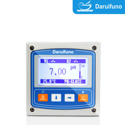 APX1-C1 Online pH ORP Controller IP66 Panel Mount Dual Relay 3.2 inch LCD 100-240VAC