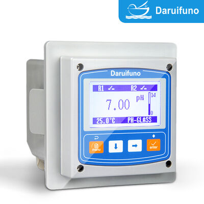 RS485 Modbus RTU pH ORP Controller مع خروج مزدوج 4-20mA و IP66 Panel Mount لمحلل ORP الحموضة عبر الإنترنت