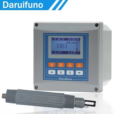 تناظري 0.00 ~ 10.00 مللي أمبير / سم متحكم في الموصلية للمياه النقية